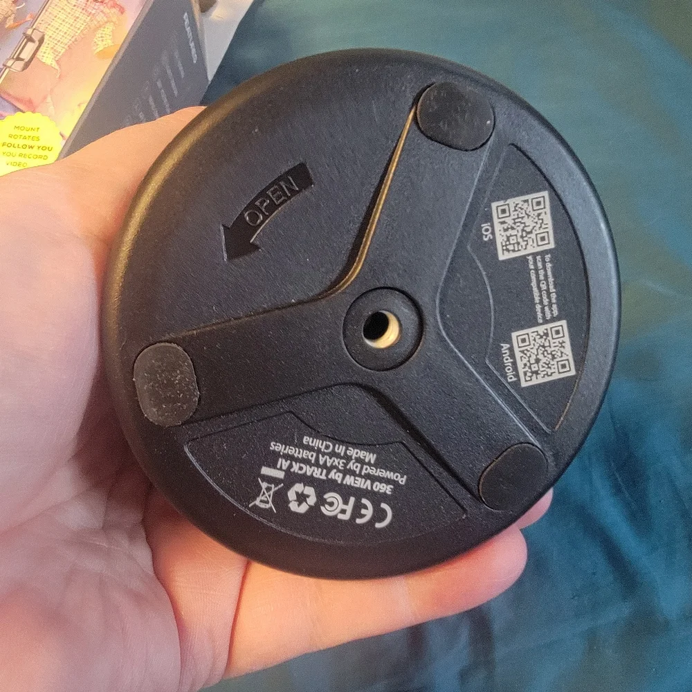 360° View Black Smartphone Mount